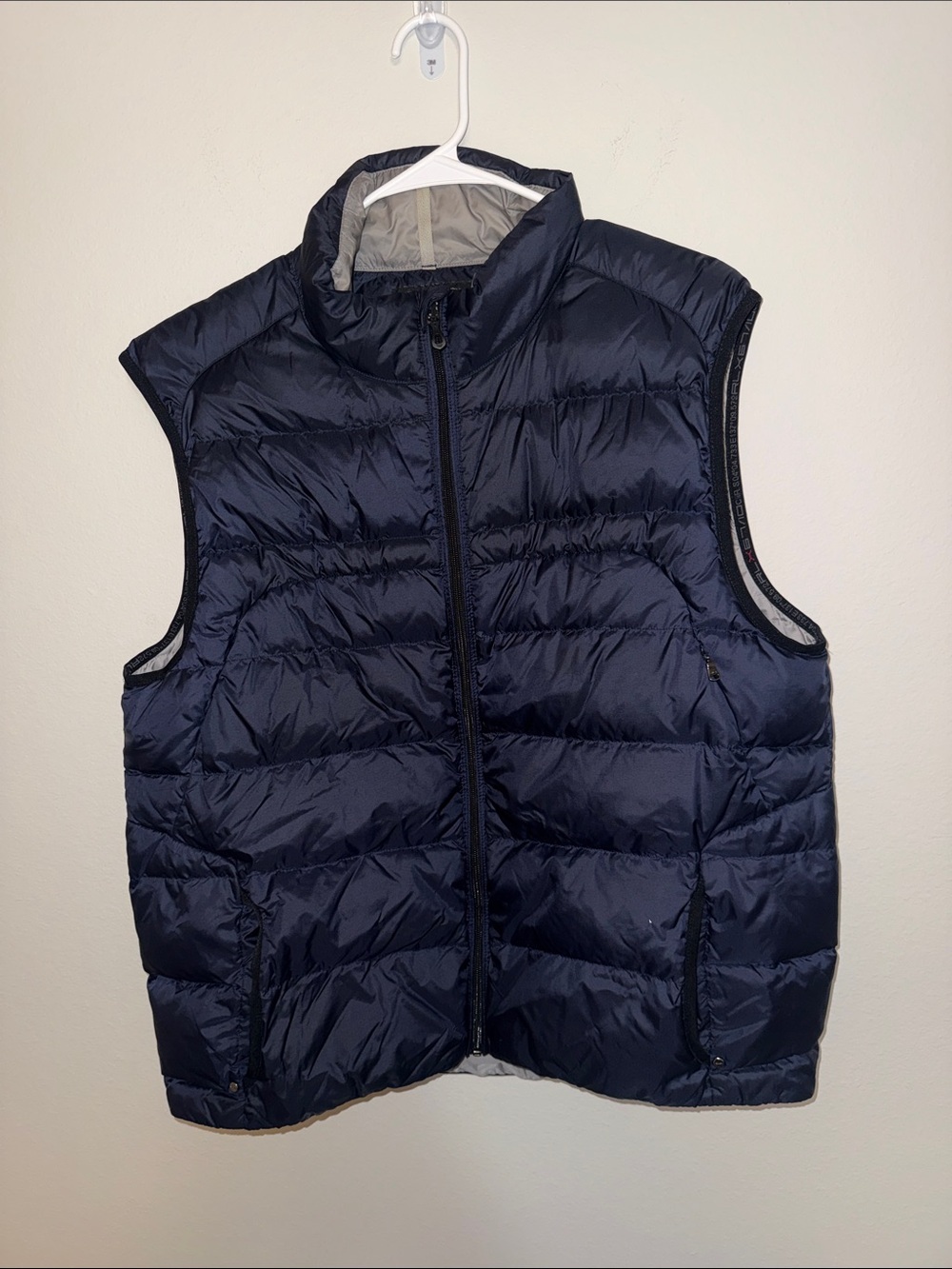 RLX Ralph Lauren Navy Quilted Down Vest XXL